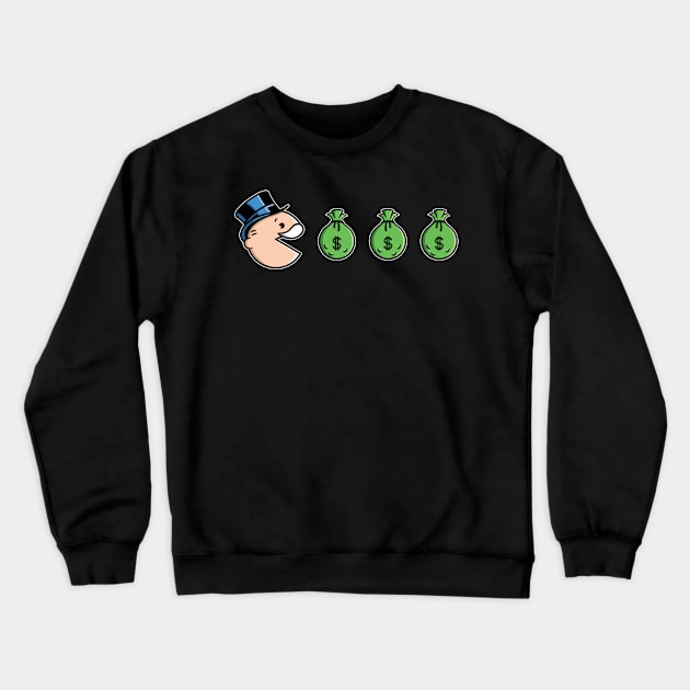 Money-Man Crewneck Sweatshirt by jrcreativo